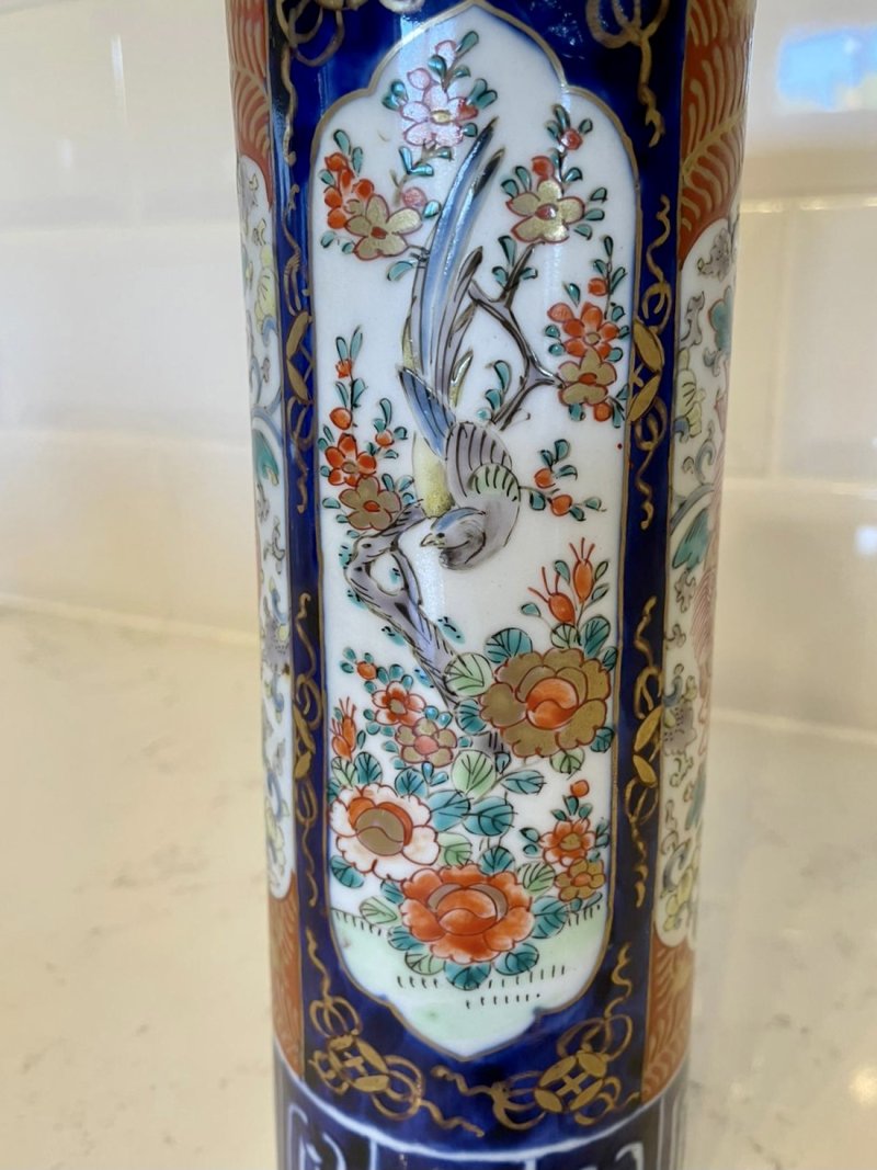 Quality Antique Early 20th Century Imari Vase - Image 8